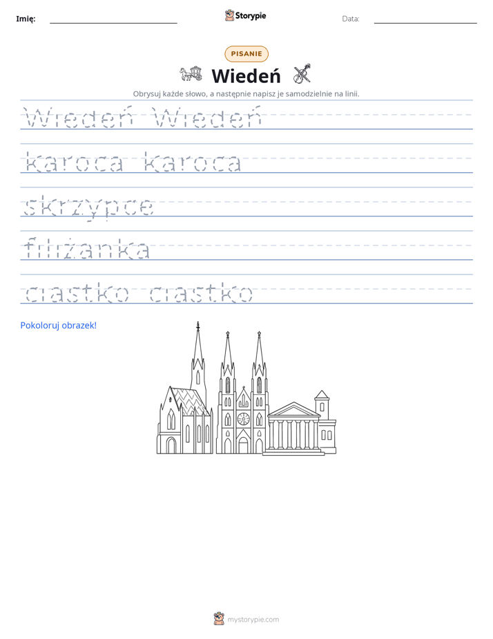 Ćwiczenie Pisania