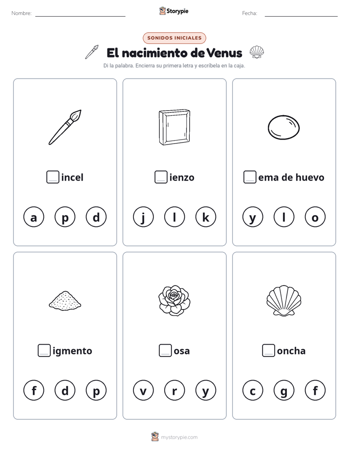 Sonidos Iniciales