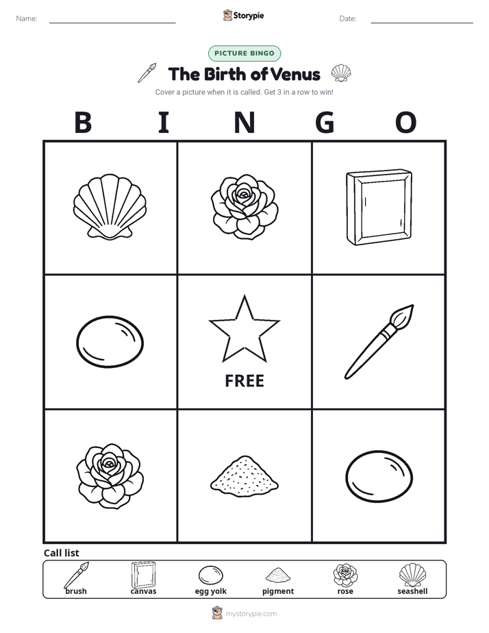 Picture Bingo