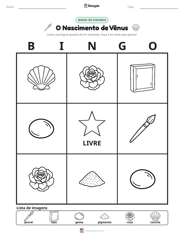 Bingo de Imagens