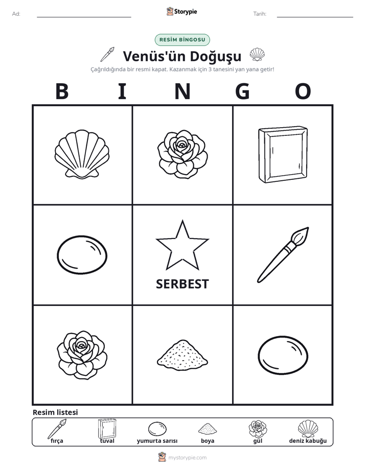 Resim Bingo
