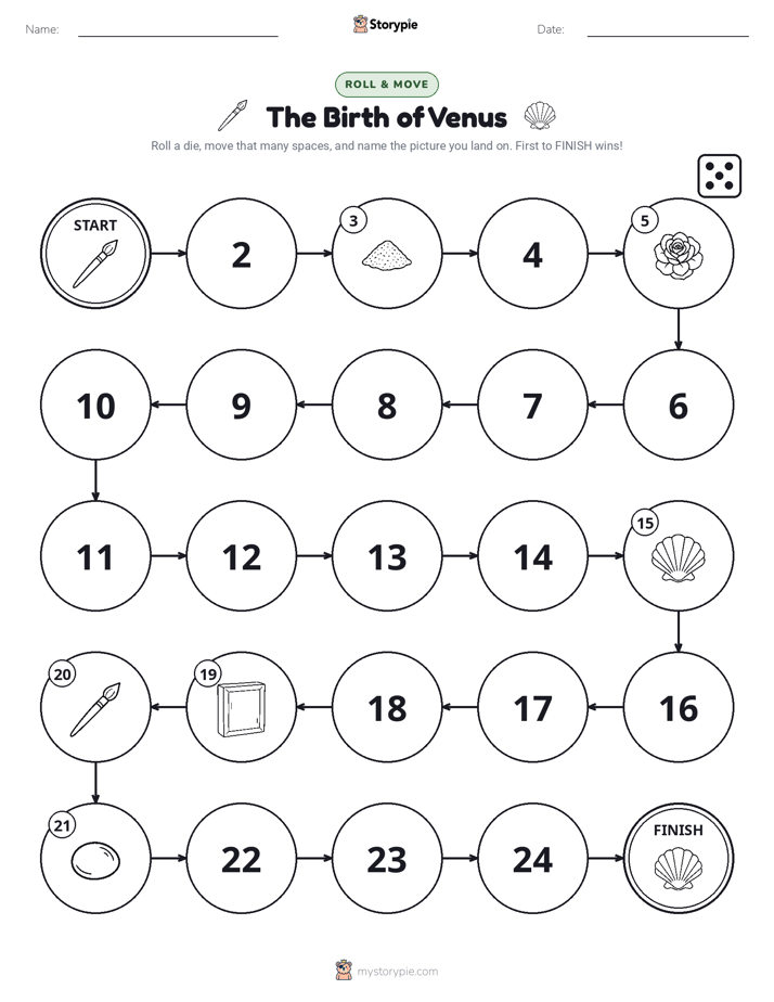 Roll & Move Game