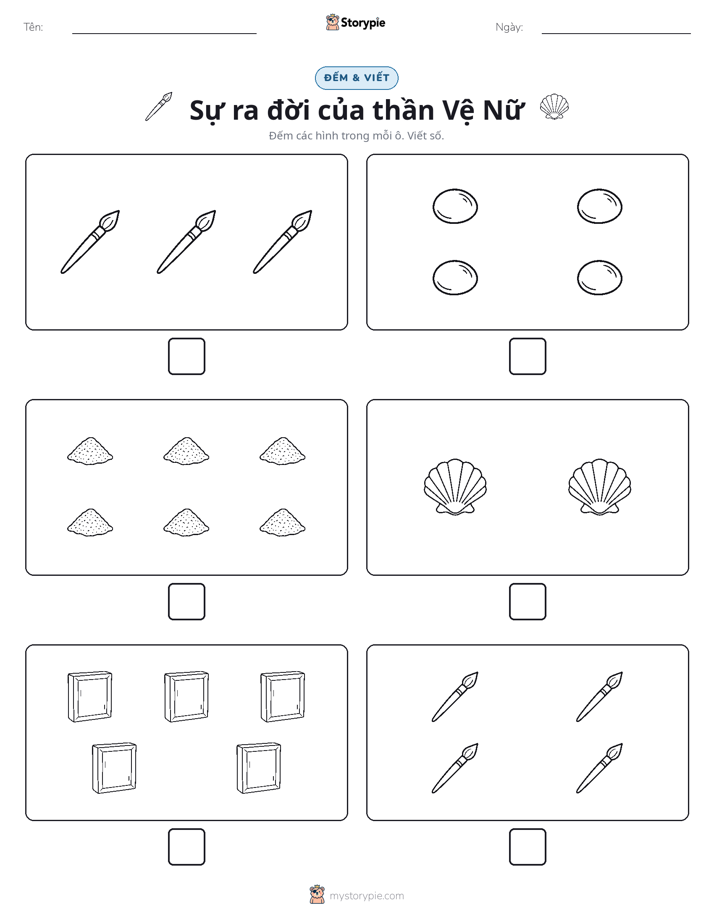 Đếm & Viết