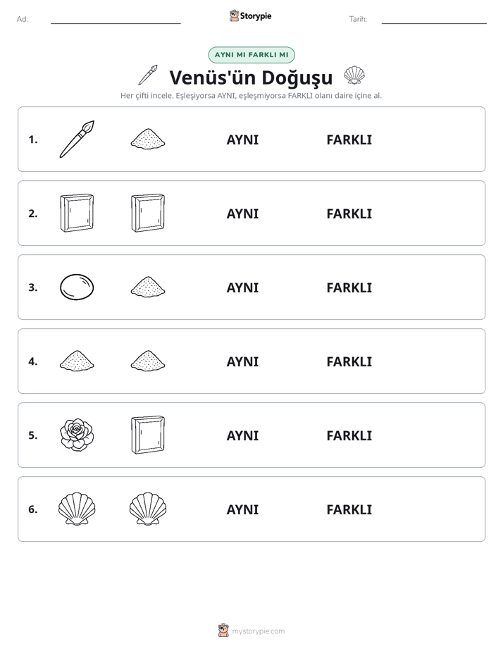 Aynı mı Farklı mı