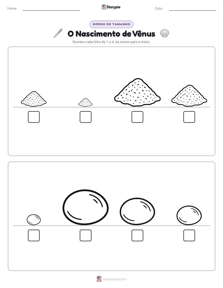 Ordem de Tamanho