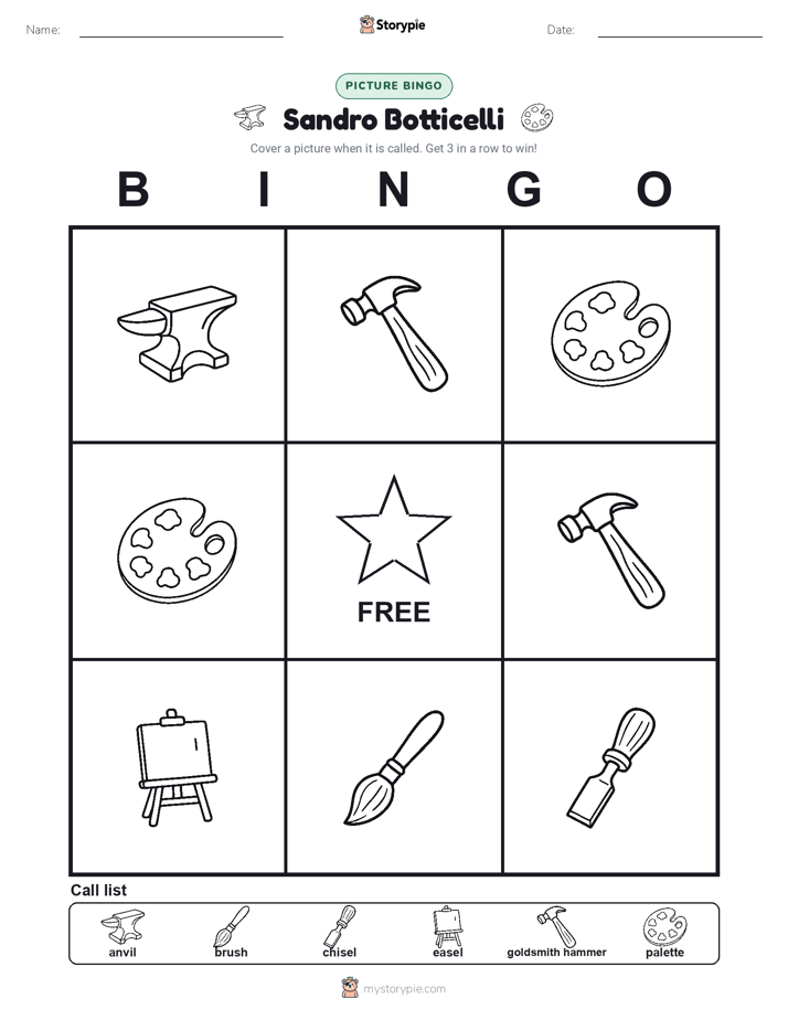 Picture Bingo