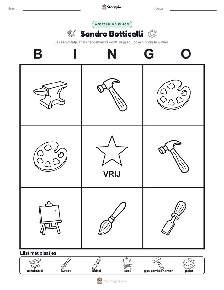 Afbeelding Bingo