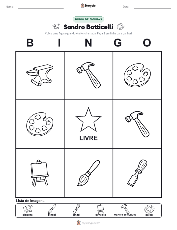 Bingo de Imagens