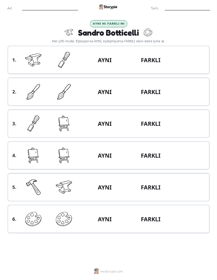 Aynı mı Farklı mı