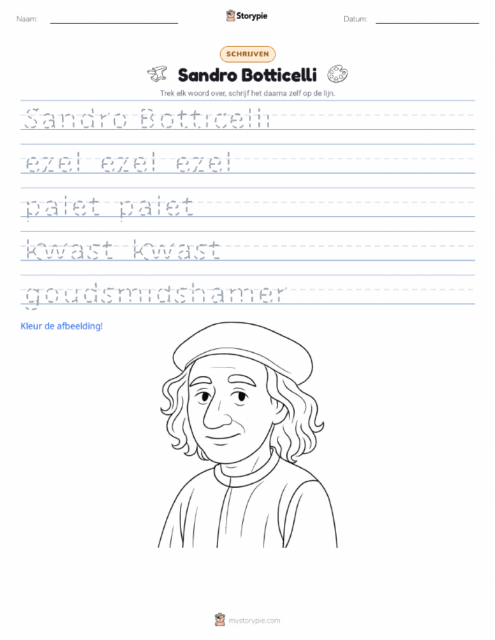 Schrijf Oefening