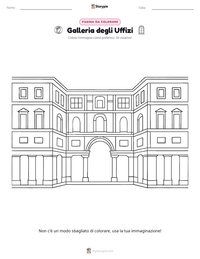 Anteprima della scheda stampabile di Galleria degli Uffizi