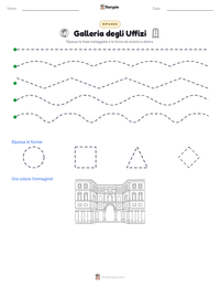 Anteprima della scheda stampabile di Galleria degli Uffizi
