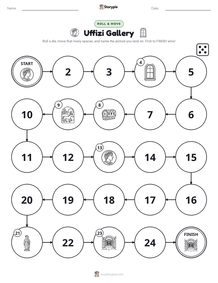Roll & Move Game