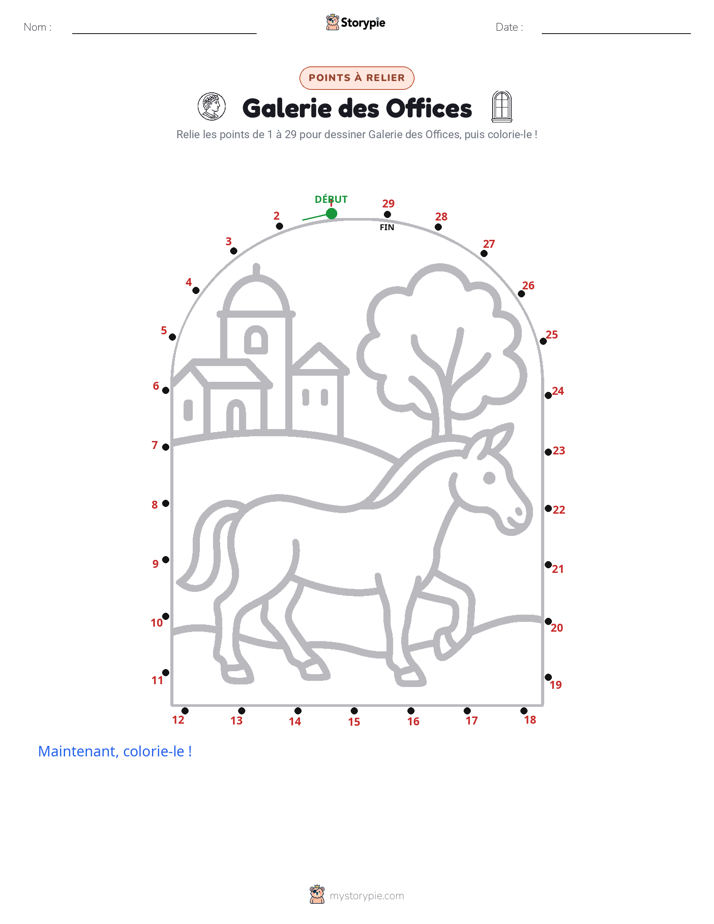 Relie les points