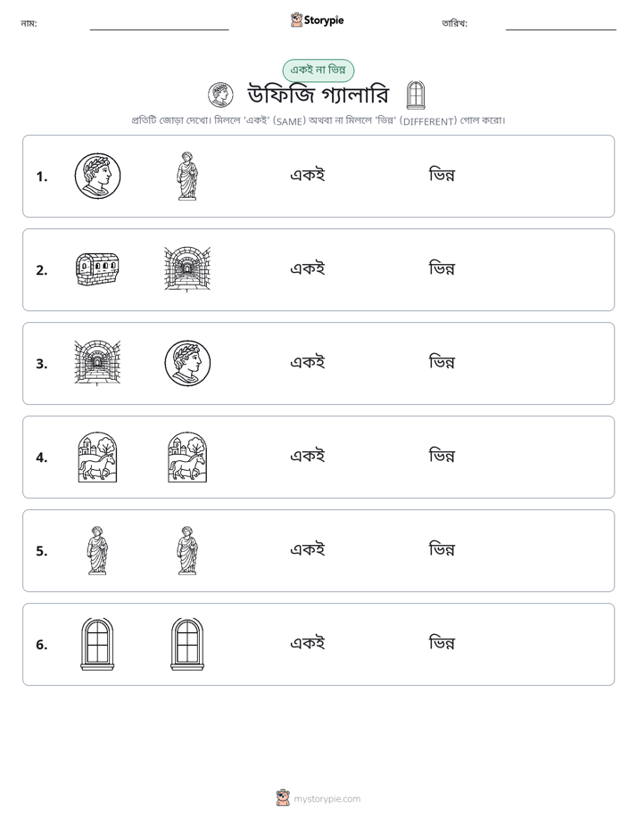 একই বা ভিন্ন