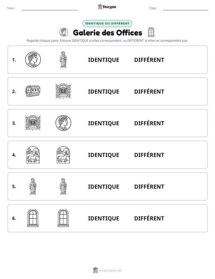 Identique ou Différent