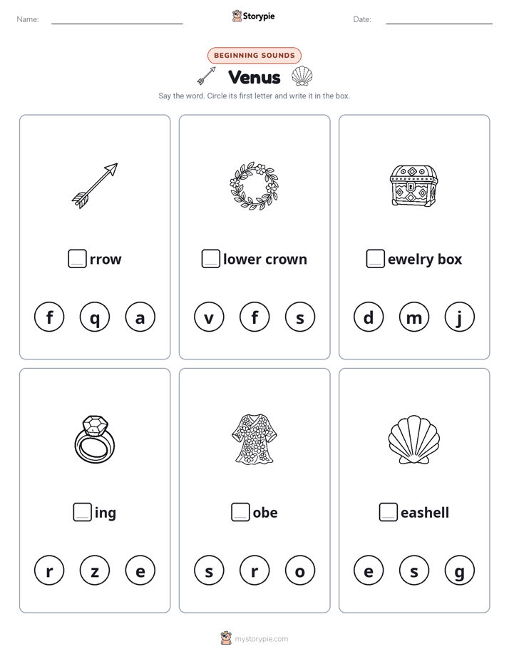 Beginning Sounds