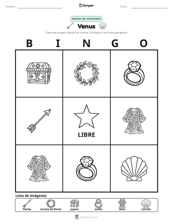 Bingo de Imágenes