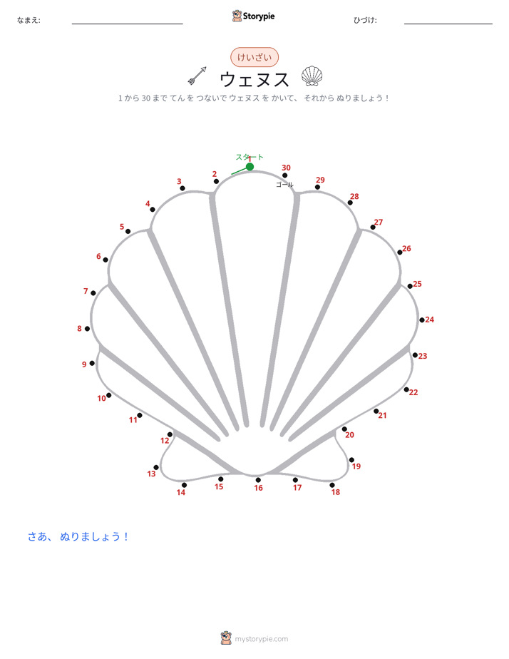 点つなぎ