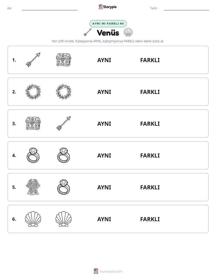 Aynı mı Farklı mı