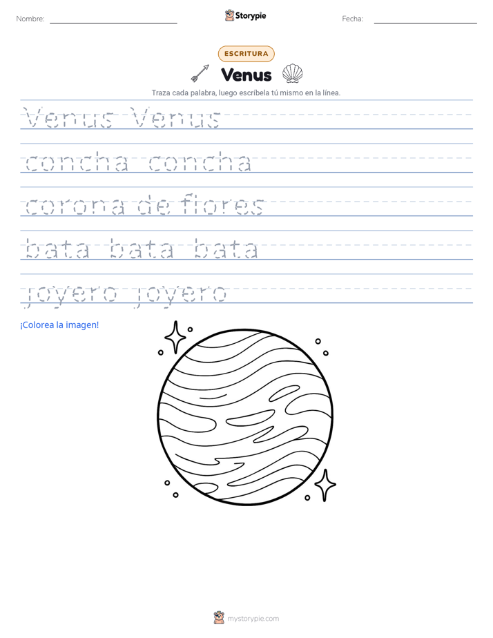 Práctica de Escritura