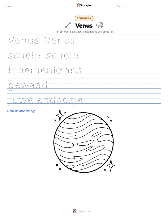 Schrijf Oefening
