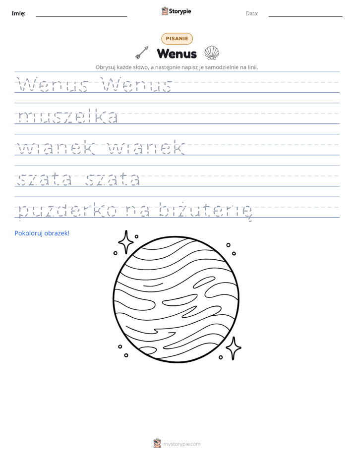 Ćwiczenie Pisania