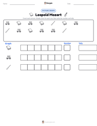 Leopold Mozart printable worksheet preview