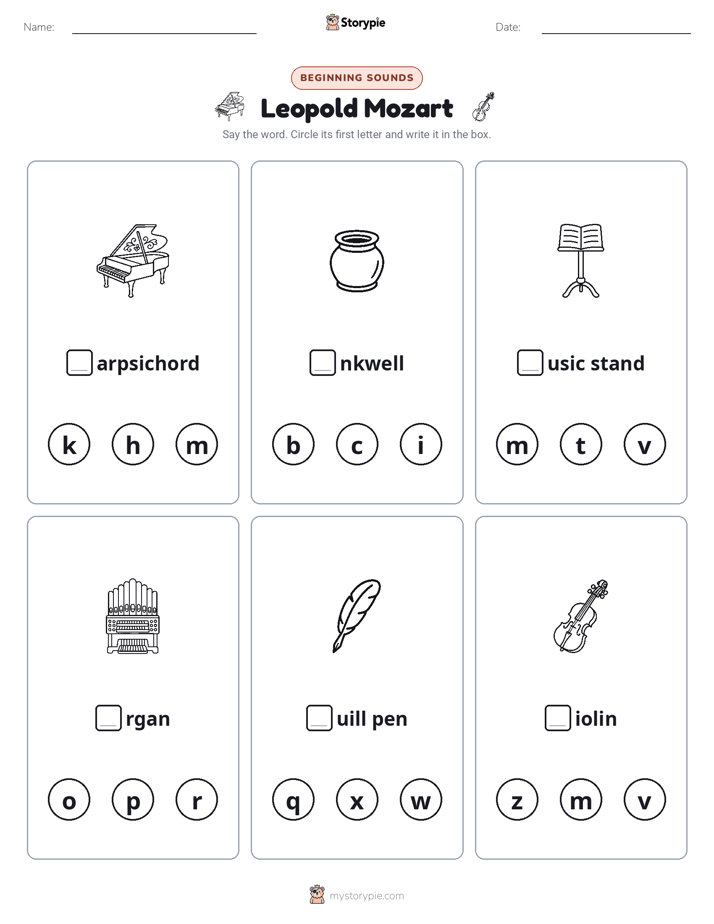 Beginning Sounds