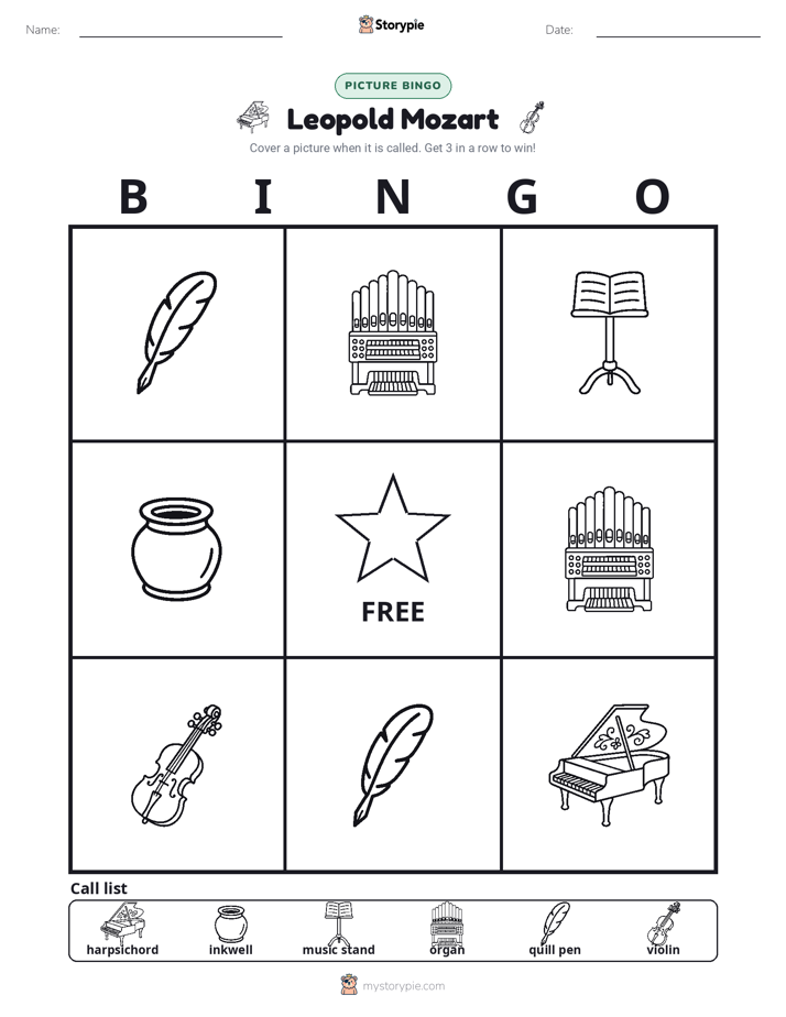 Picture Bingo