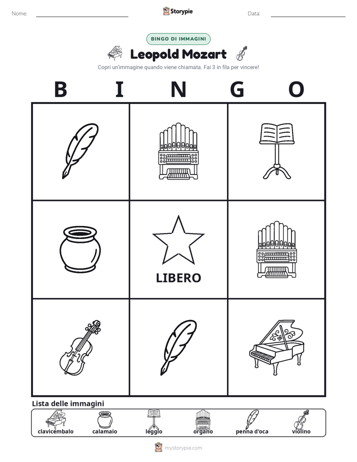 Bingo delle Immagini