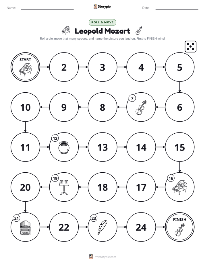 Roll & Move Game