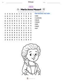 Xem trước tài liệu in sẵn Maria Anna Mozart