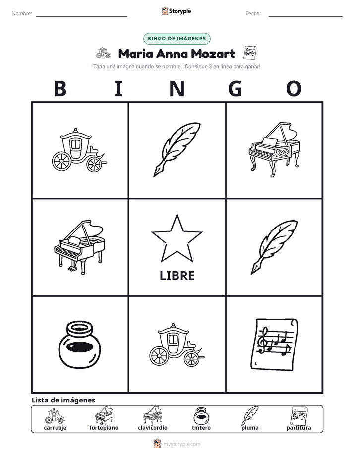 Bingo de Imágenes