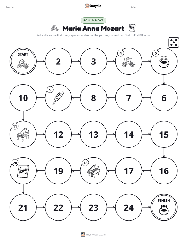 Roll & Move Game