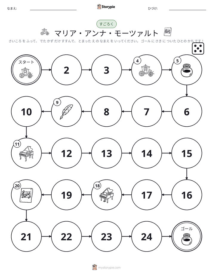ロール＆ムーブゲーム