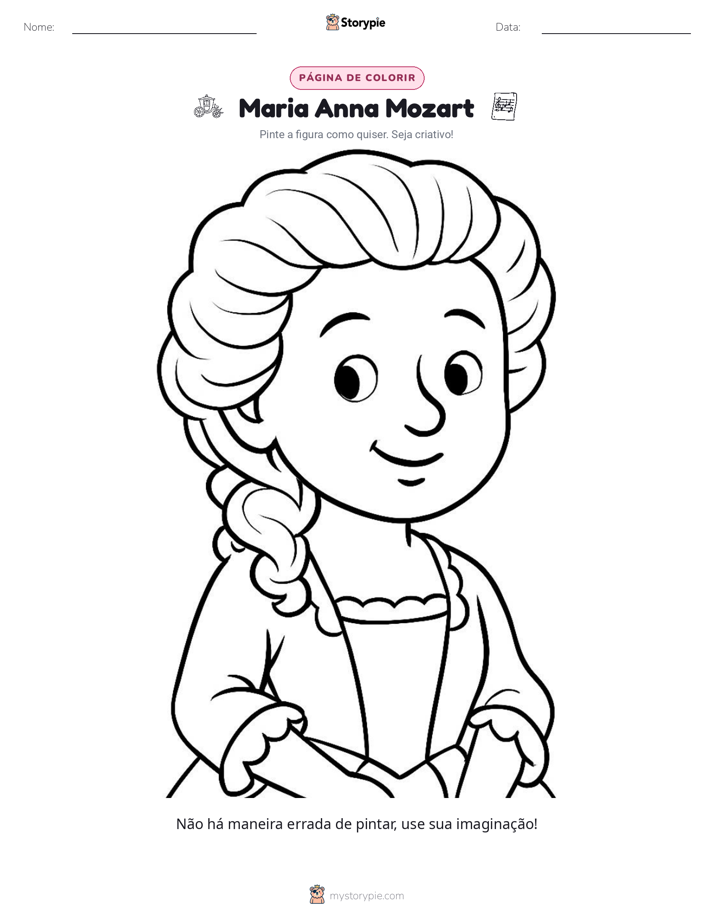 Página para colorir