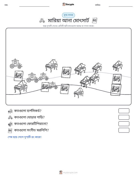 গণনা দৃশ্য