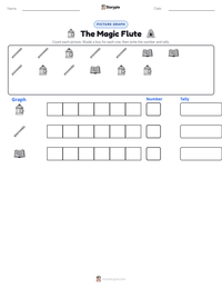 The Magic Flute printable worksheet preview