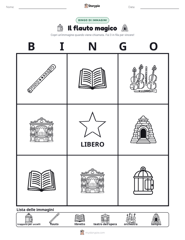 Bingo delle Immagini