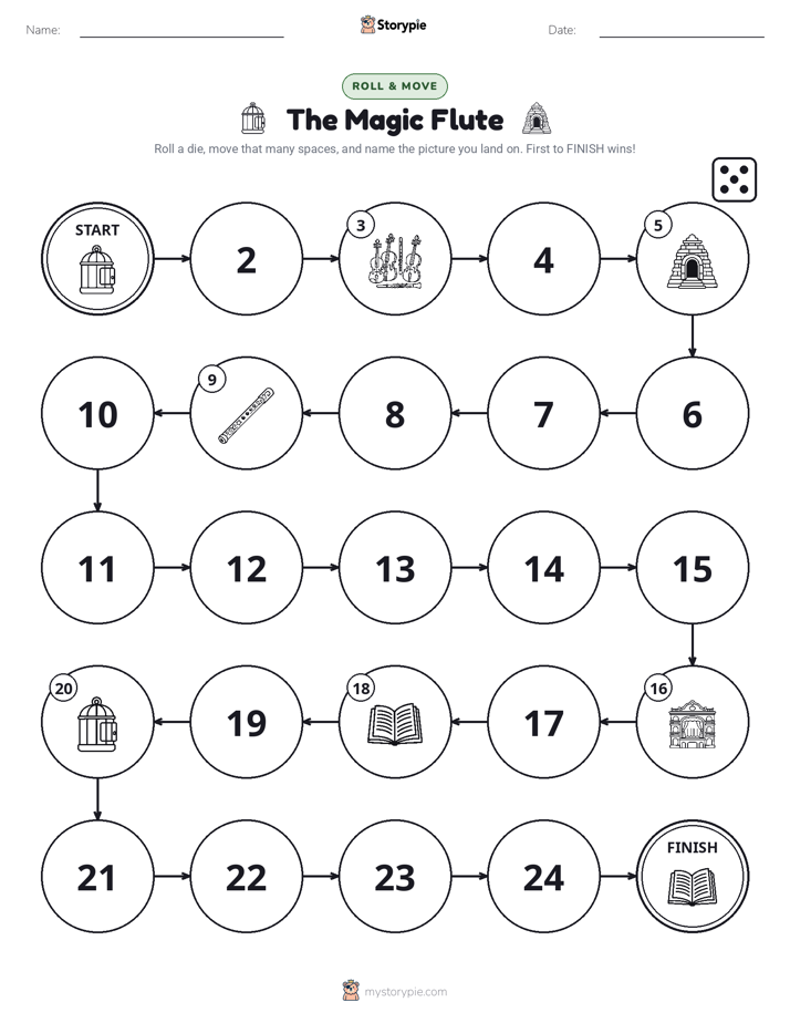 Roll & Move Game