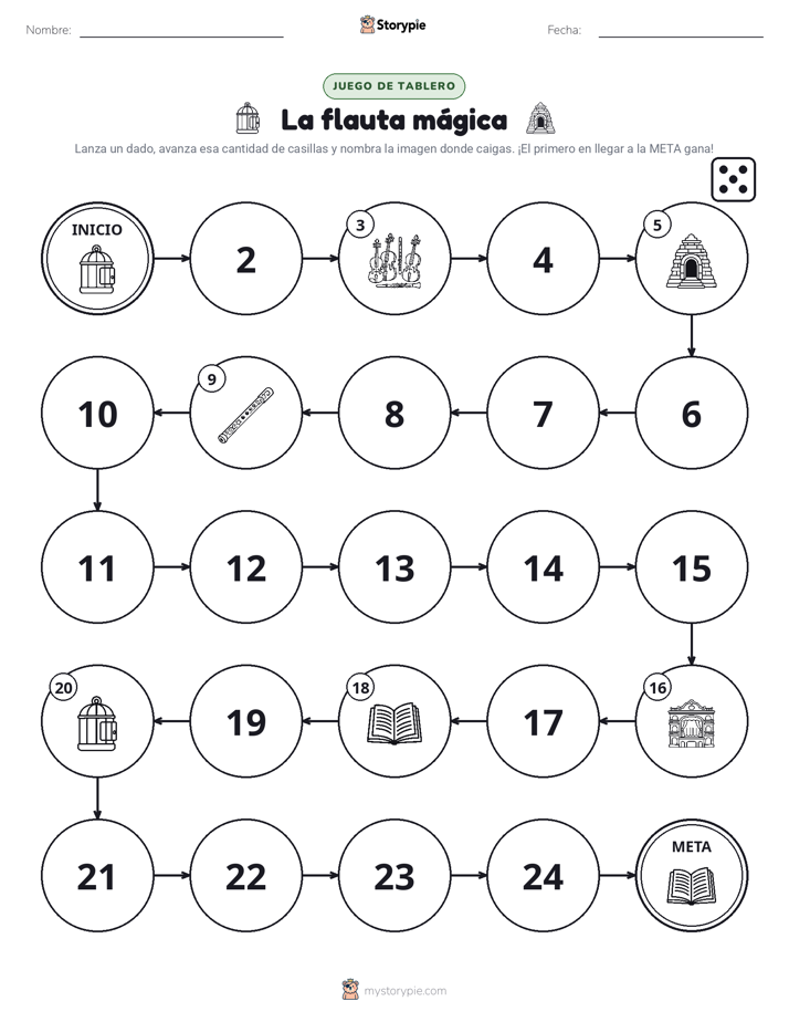 Juego de Rueda y Avanza