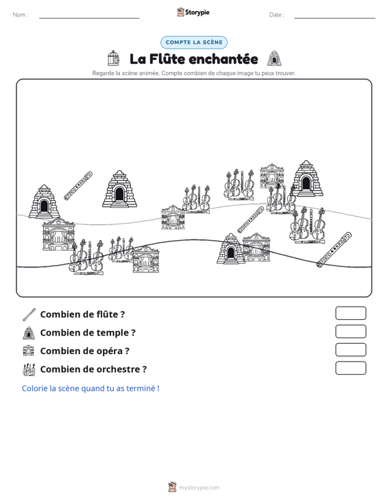 Scène de Comptage