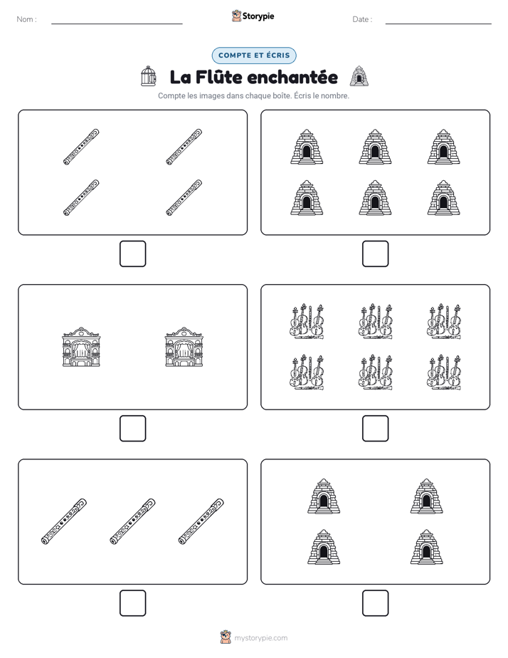 Compter & Écrire
