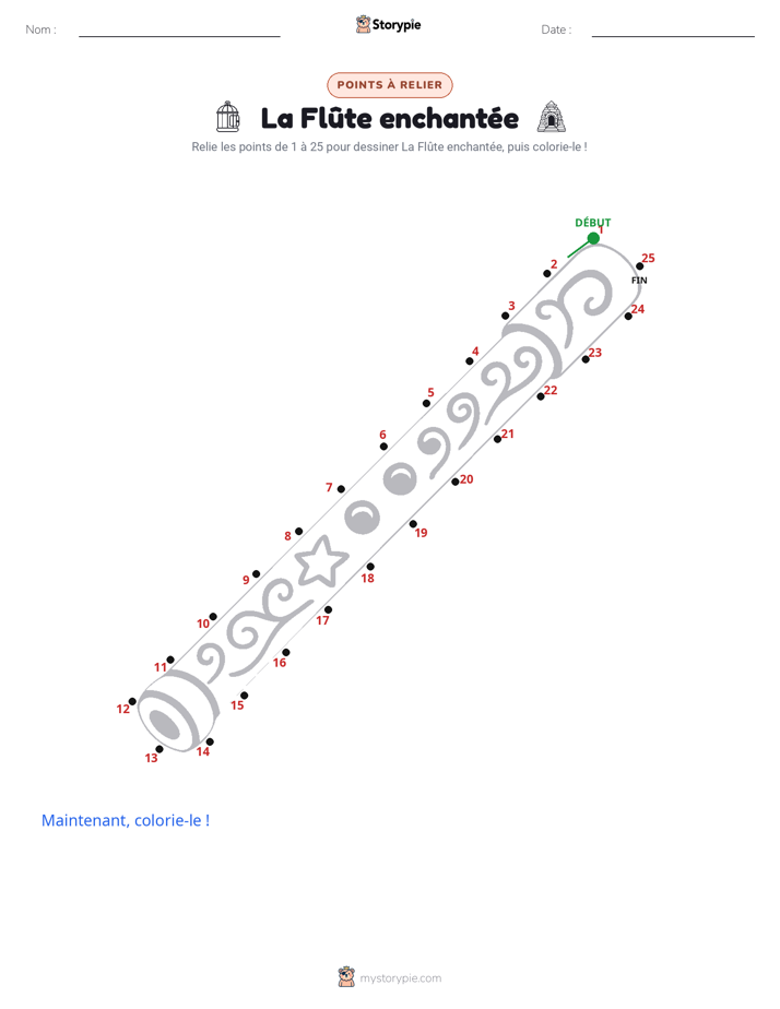 Relie les points