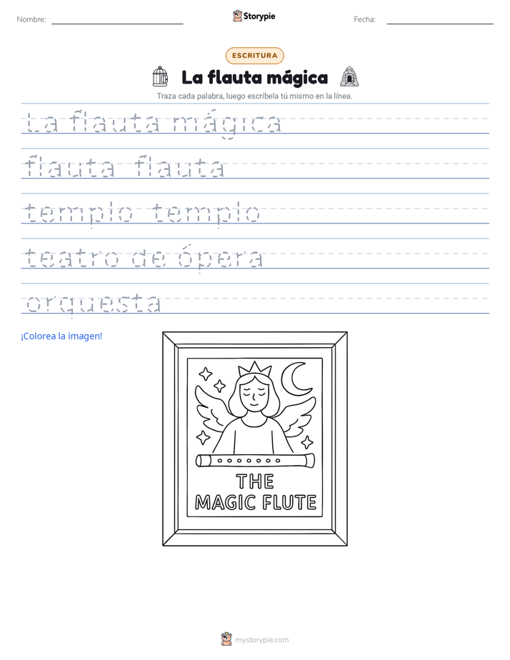 Práctica de Escritura
