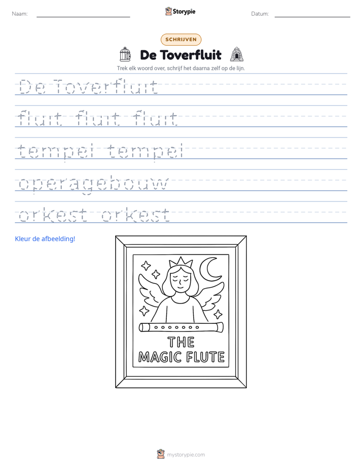 Schrijf Oefening
