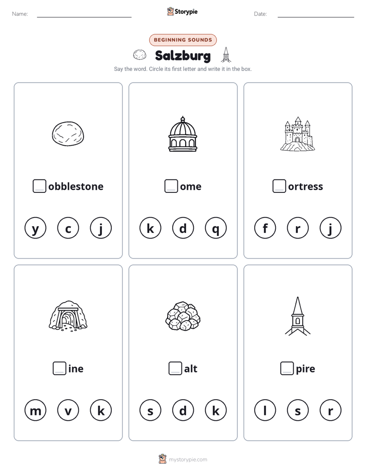 Beginning Sounds