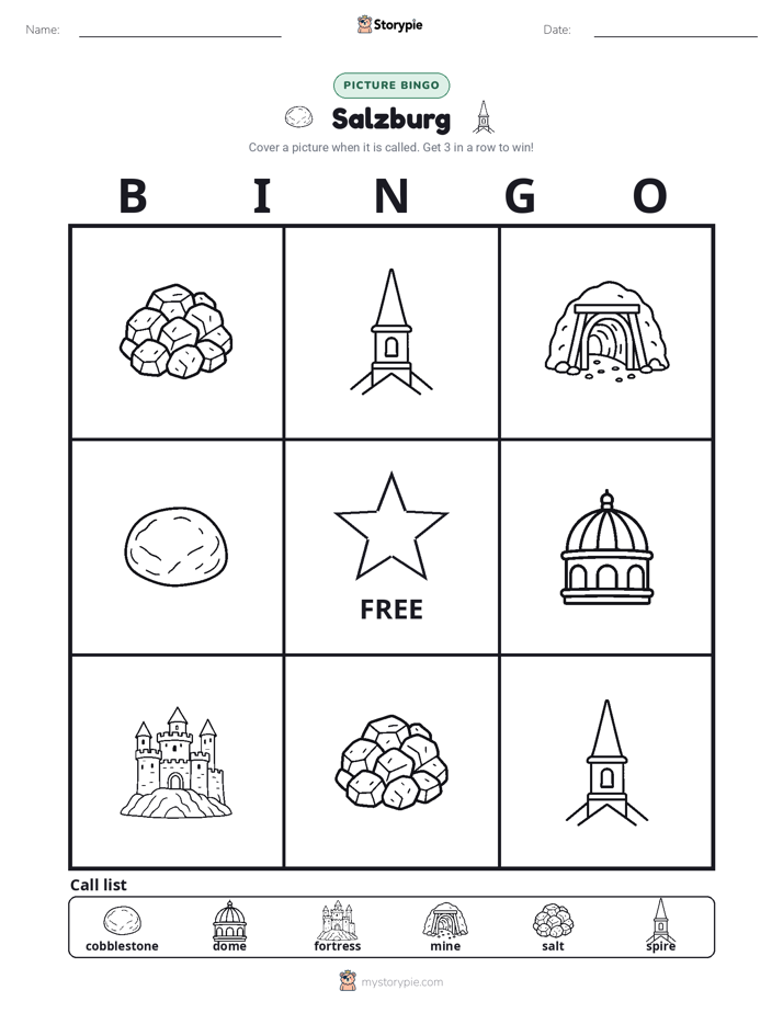 Picture Bingo