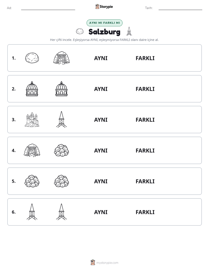 Aynı mı Farklı mı